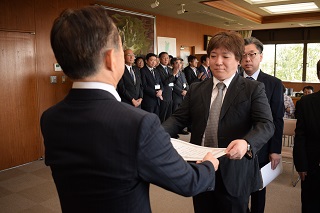 写真：地域保健・医療への貢献表彰の受賞者