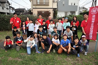 写真：イベントに集まる参加者