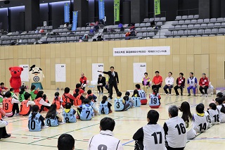 写真：開会式の様子