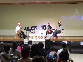 写真：クリスマス会の様子