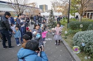 写真：プロのカメラマンによる撮影の様子