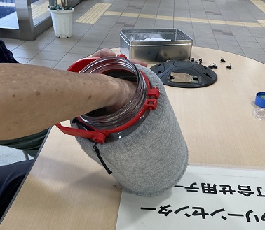 抽選の様子
