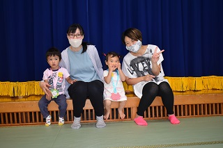 写真：誕生日の二人