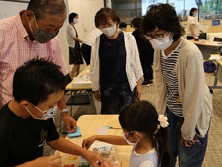 写真：実験の様子