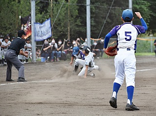 写真：試合の様子