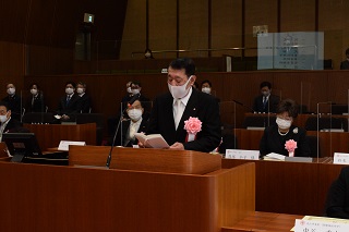 写真：表彰式の様子