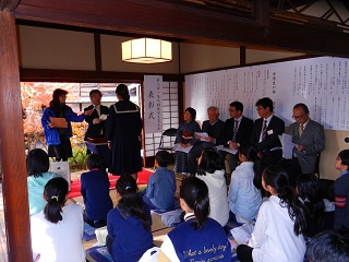 写真：中学生の部表彰の様子