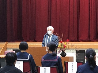 写真：表彰式の様子