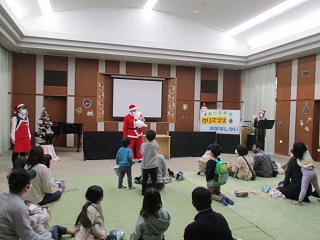 「森の図書館クリスマス会　～もりのホワイトクリスマス～」