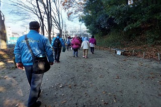 秋の史跡ガイドウォーキング