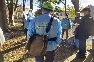 秋の史跡ガイドウォーキング 