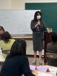 第1回講師　NPO法人男女共同参画おおた理事長　坂田静香さん