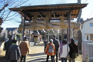 「流山をA・RU・KU赤城神社本殿内見学と本町の七福神をめぐる」ツアーを開催