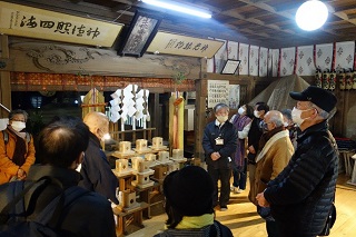「流山をA・RU・KU赤城神社本殿内見学と本町の七福神をめぐる」ツアーを開催