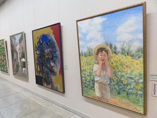 第42回流山市展の様子