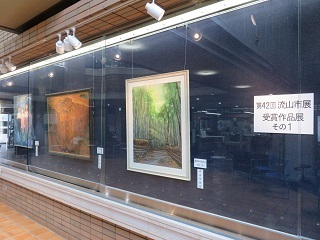 作品展示の様子