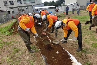 北消防署で消防職員体験型土砂災害・水害対応訓練を実施