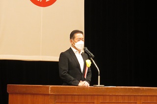 井崎市長のあいさつ