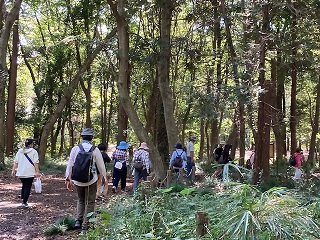 流山をA・RU・KU　万葉植物を訪ねて