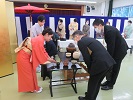 流山市文化祭の様子。