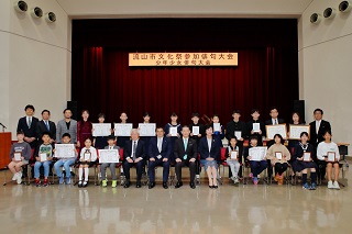 流山市文化祭の様子