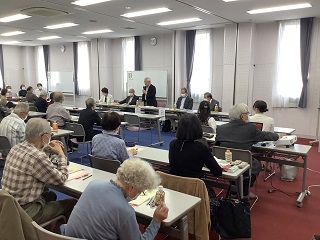 北川昭久会長のあいさつ