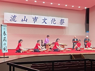 流山市文化祭の様子