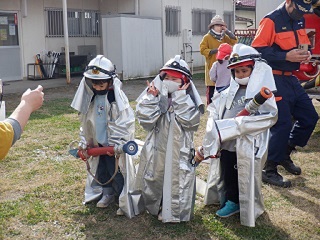 江戸川台消防団との交流会