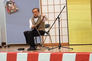 新春お楽しみ演芸館の様子