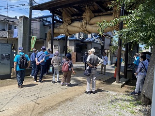 流山をA・RU・KU　赤城神社本殿内見学と本町の七福神をめぐる