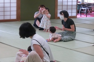 南流山ぽかぽかサロンの様子