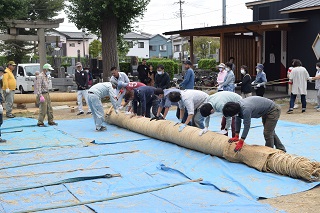 しめ縄づくり