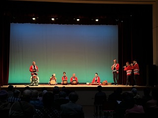 おおたかの森お囃子会の皆さん