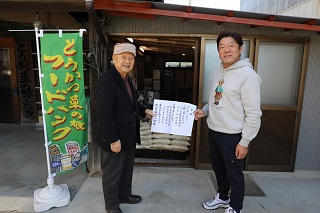 梅澤一雄さんと山崎政治さん