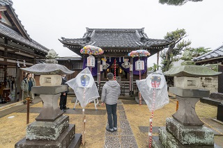 写真：雷神社