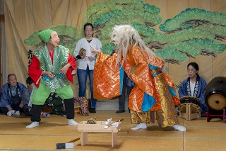 写真：神楽