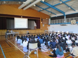 鰭ケ崎小学校での出前講座