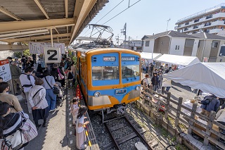 流山駅ホーム