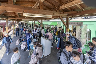 馬橋駅の様子