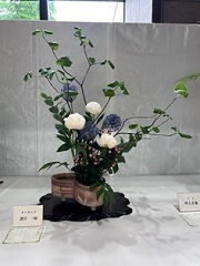 生け花の展示の様子