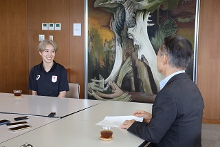 市長との対談
