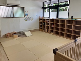 「地域子育て支援拠点てるてる」フロア写真
