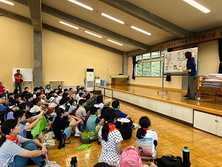 入所式の様子