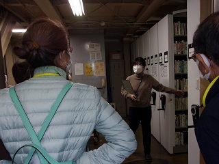 書庫の様子