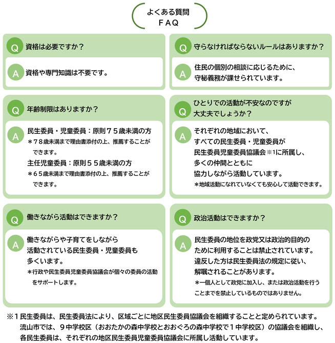 よくある質問　FAQ