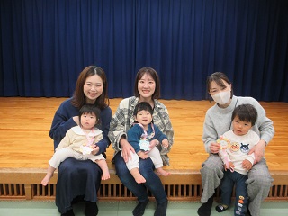 3月生まれのお子さんとその保護者