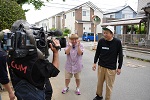 撮影の様子
