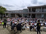おおたかの森小学校でのゴーヤの育て方講習会の様子