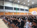 全校での一斉授業
