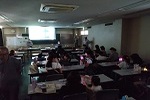 LEDランタン点灯の様子